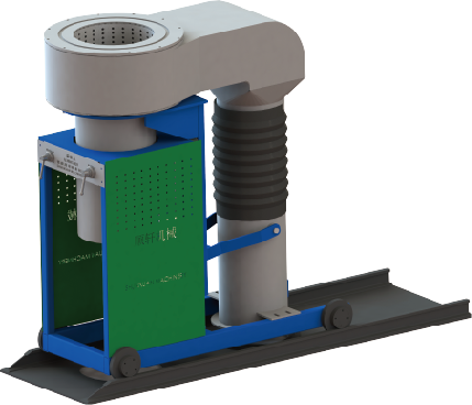 Mesin produksi serat hampa poliester