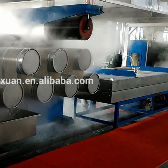 Lini produksi Suzhou PSF, mesin pembuat serat poliester RPET, Lini Produksi Serat Polyester Staple