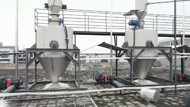 Lini produksi serat berongga PSF 100ton/hari