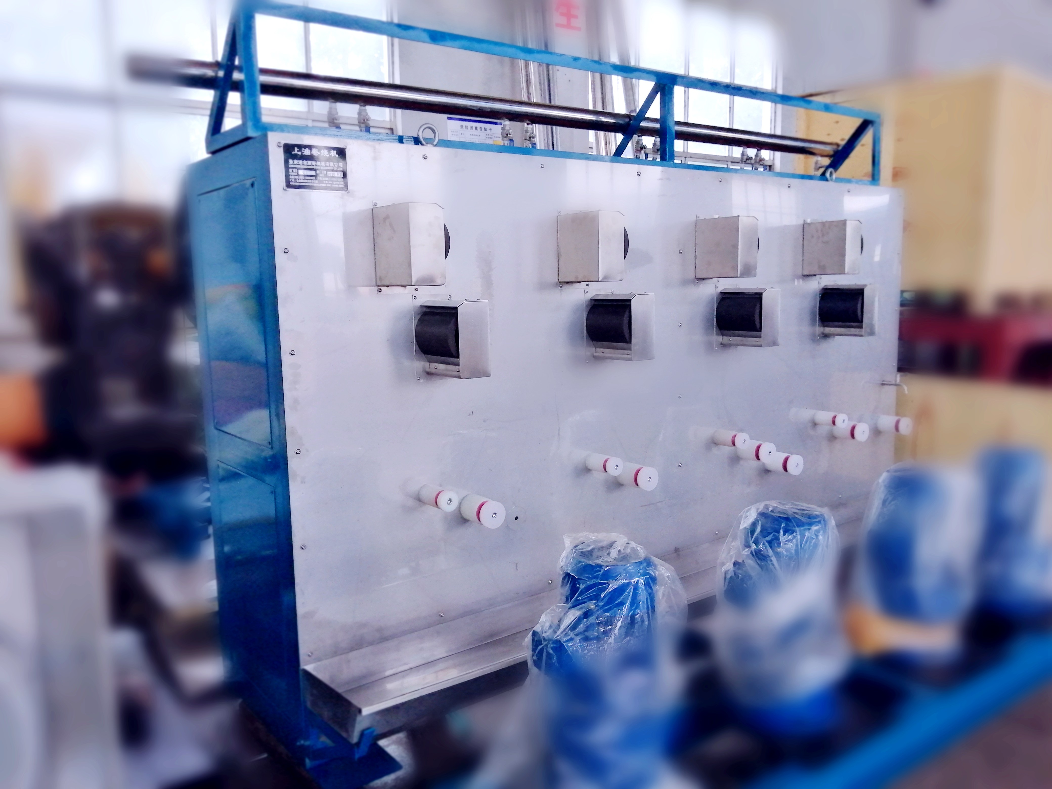 10 ton per hari jalur produksi serat stapel poliester